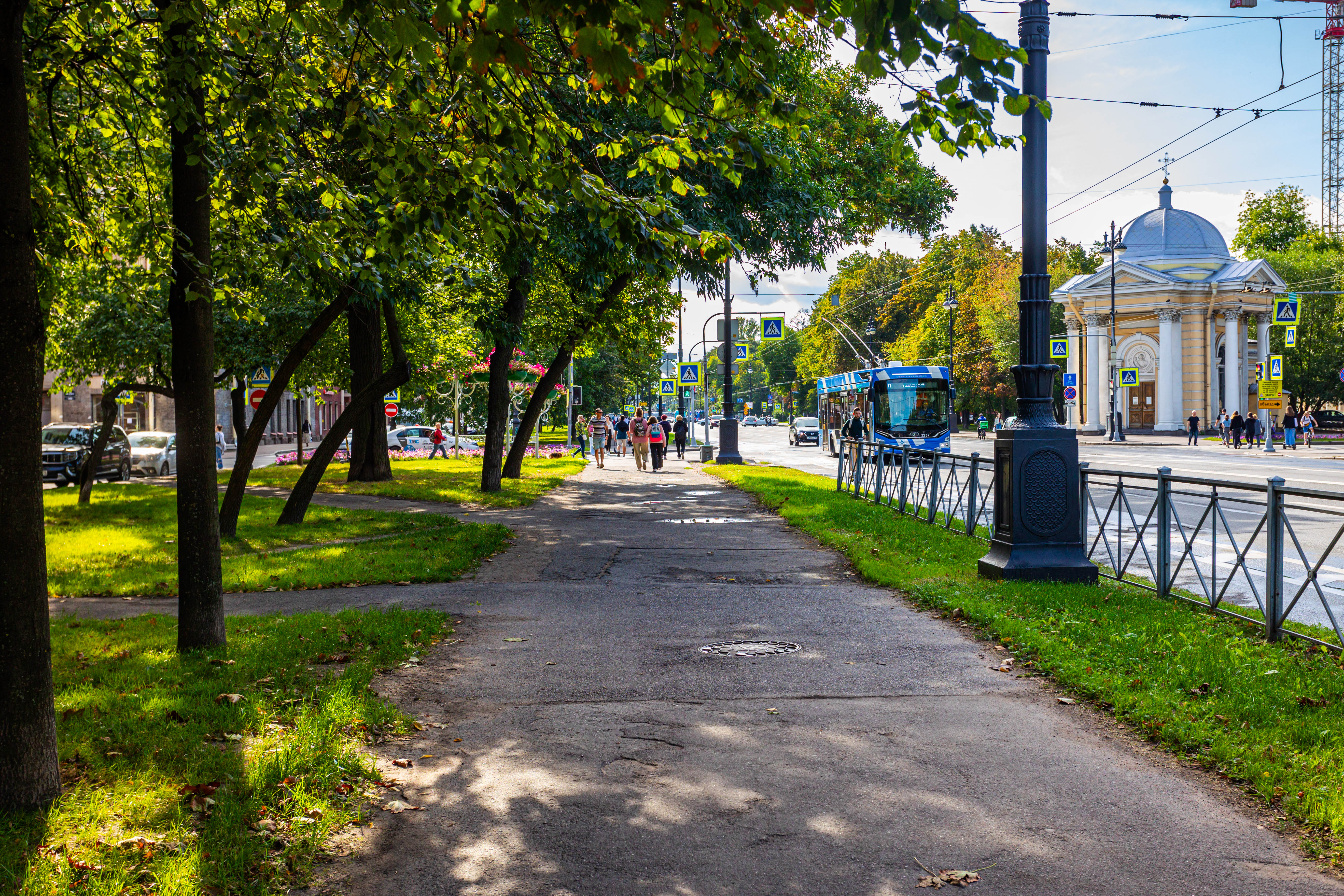 Bolshoy Prospekt of Vasilievsky Island