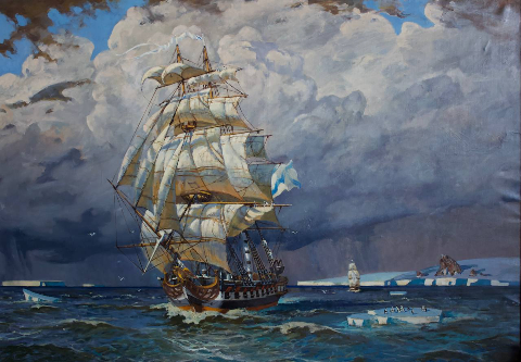 Фарфор и живопись: выставки ко Дню ВМФ в Петербурге