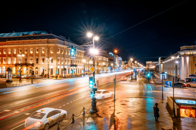 Фонари центральной части Петербурга