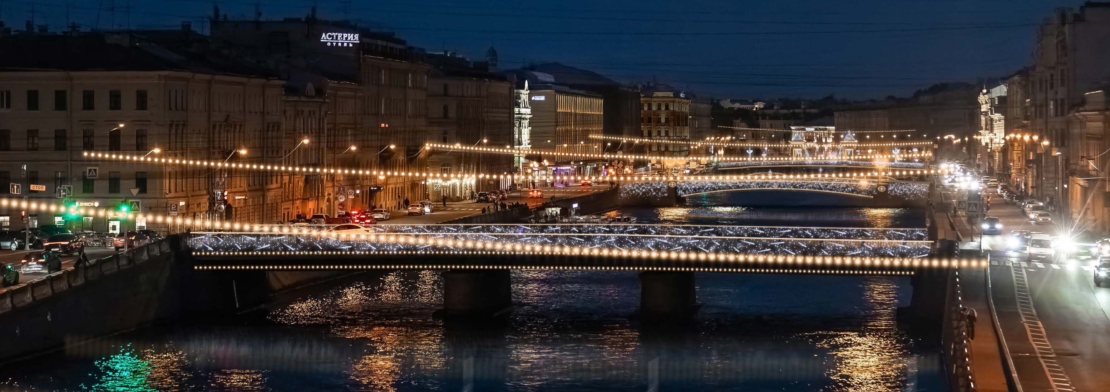 Мосты через Фонтанку