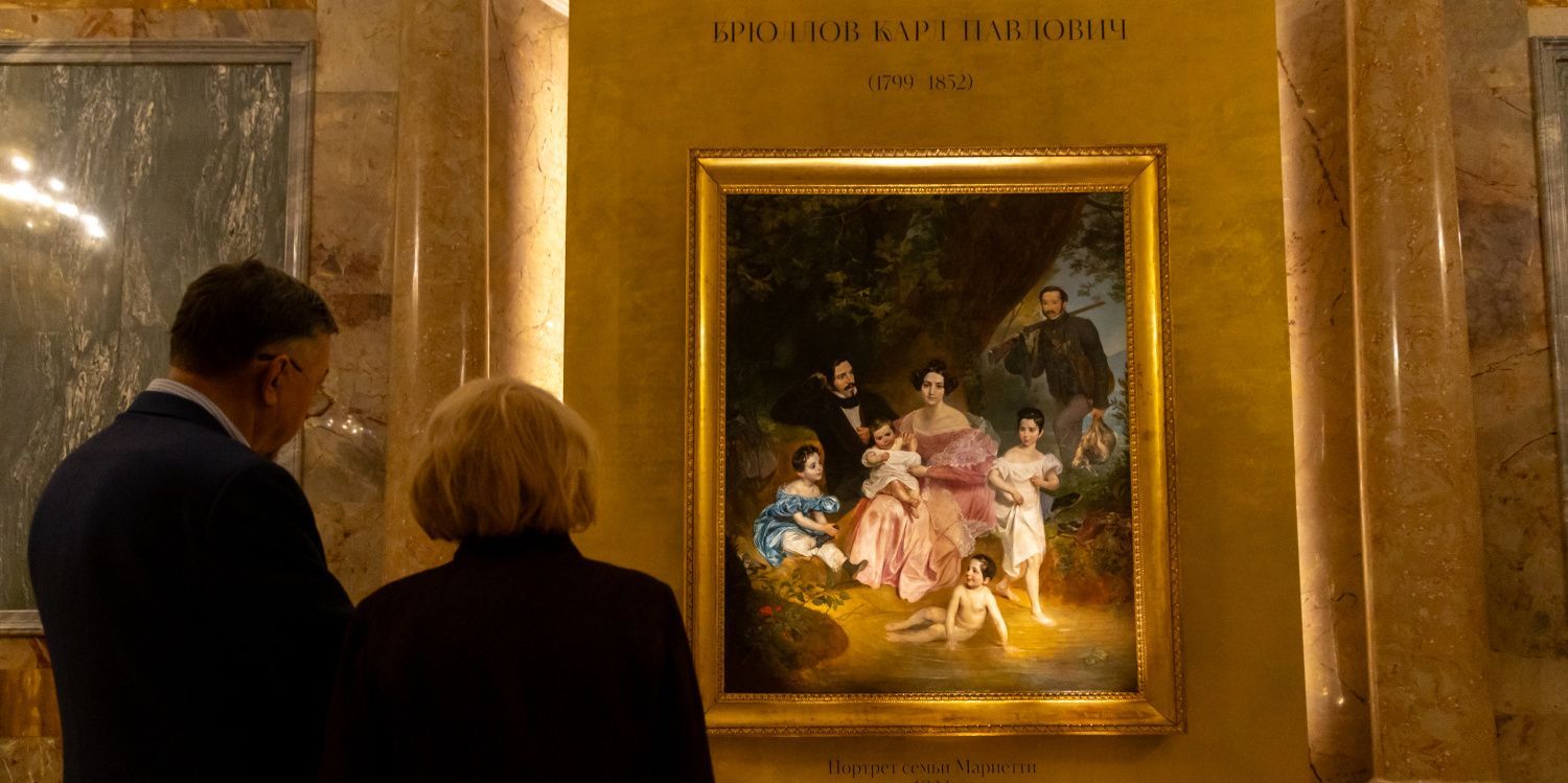 Возвращение через века: портрет кисти Брюллова впервые увидел свет