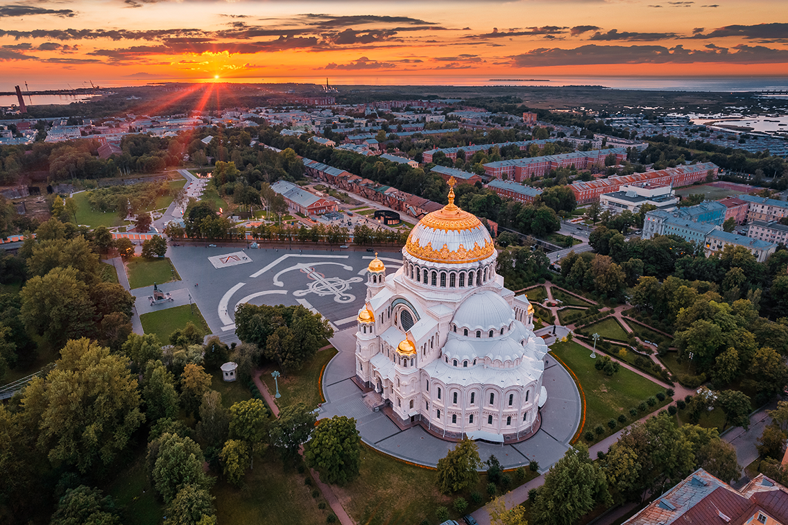 St. Nicholas Naval Cathedral in Kronstadt