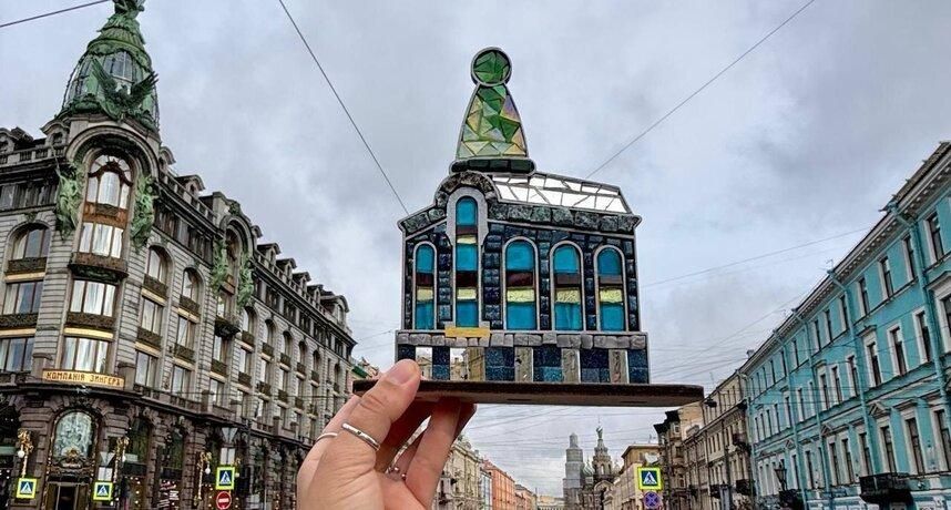 Мозаичные сувениры из Северной столицы