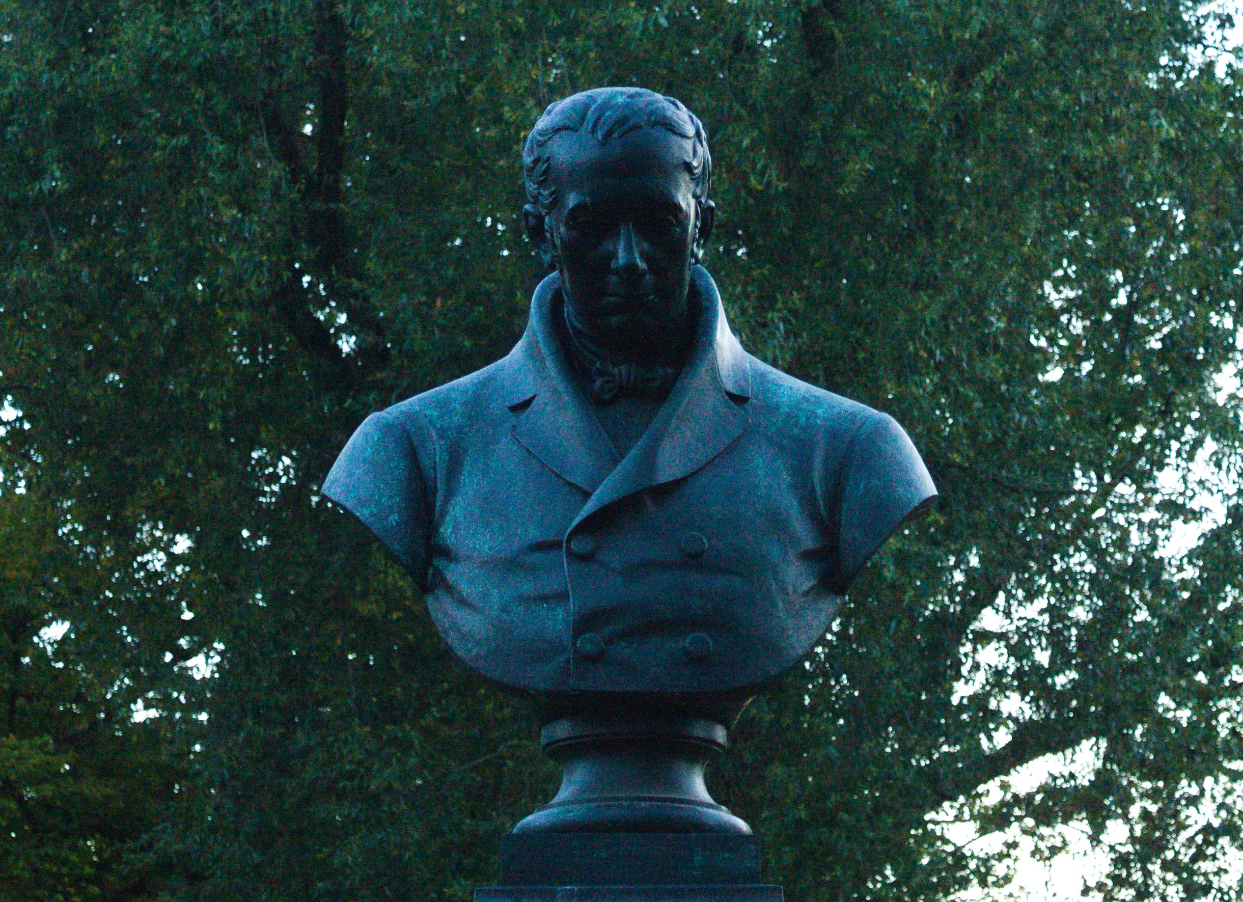 Monument–Bust To V.A. Zhukovskiy