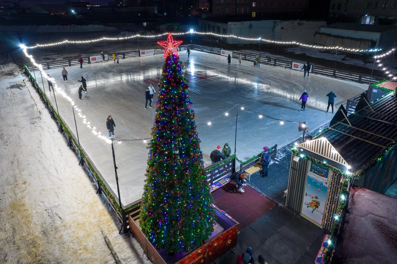 Skating rink of the Russian Railway Museum