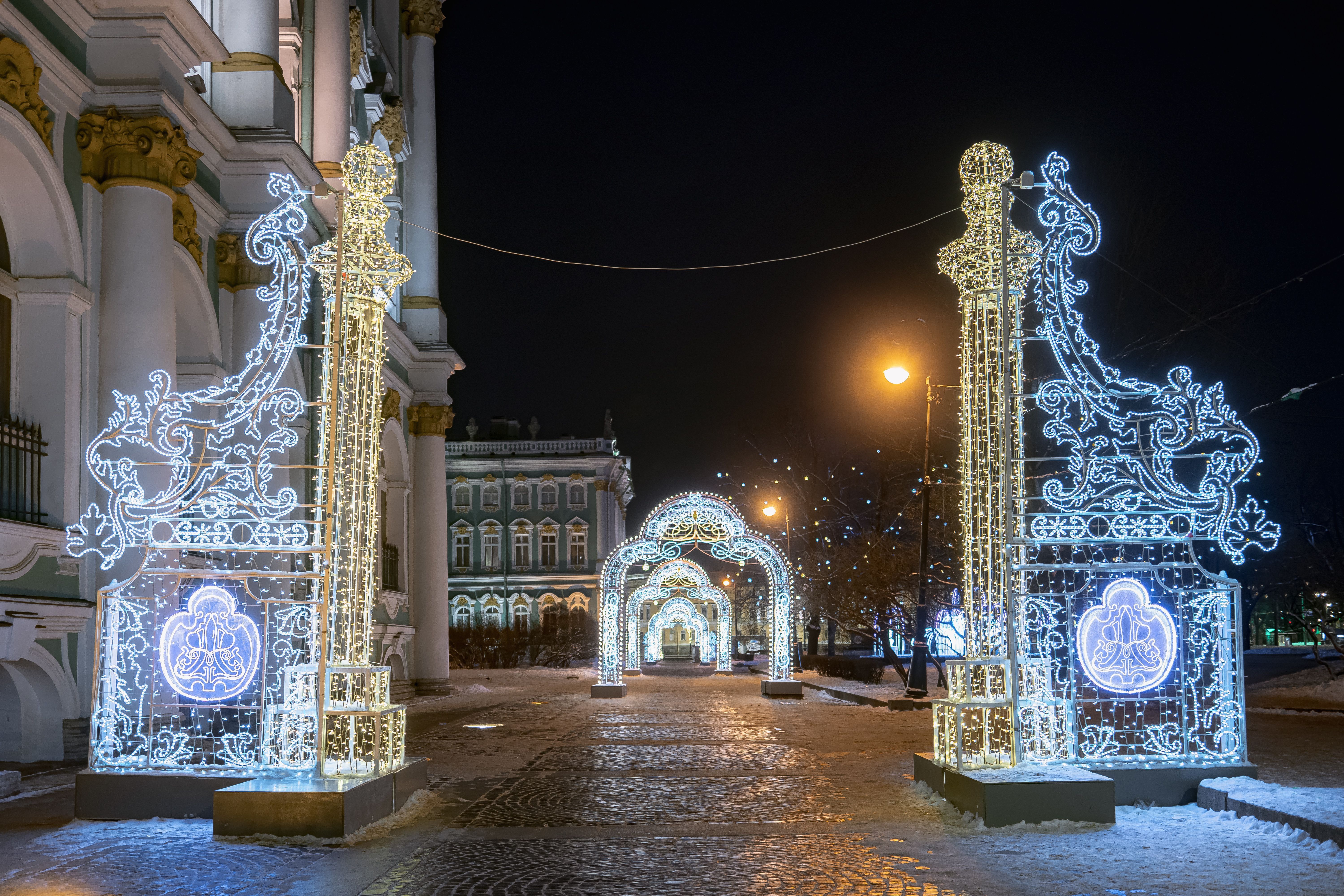 Арки сада Зимнего дворца