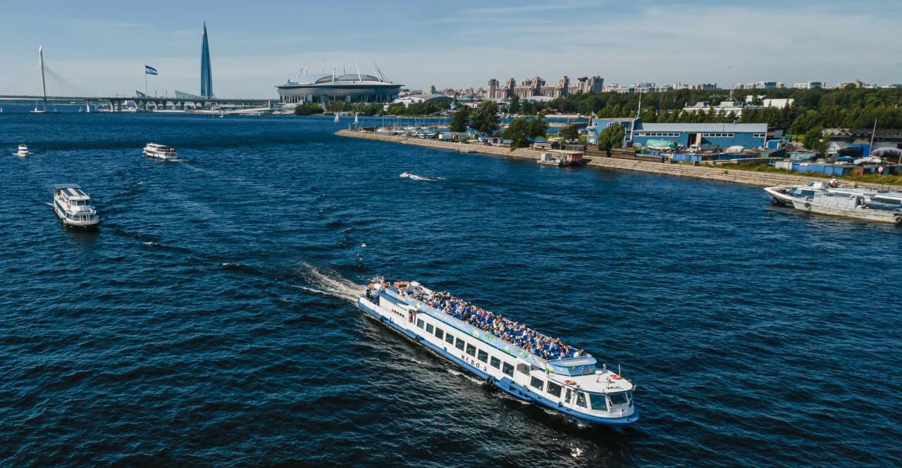  Елагин остров и Лахта Центр теперь объединены водным маршрутом