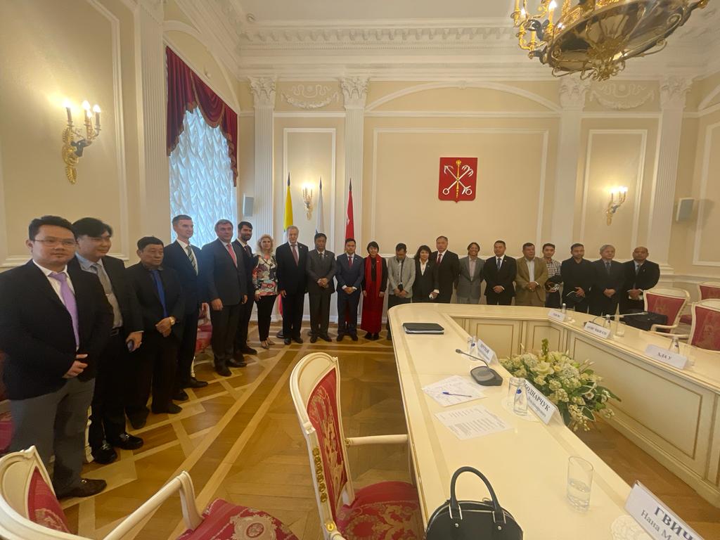 Санкт‑Петербург налаживает сотрудничество в области туризма с Республикой Союзом Мьянма