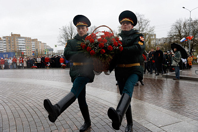 Торжественно-траурная церемония возложения цветов и венков, посвященная Дню Победы советского народа в Великой Отечественной войне 1941-1945 годов