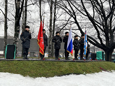 Вахта памяти, посвященная полному освобождению Ленинграда от фашистской блокады 2026