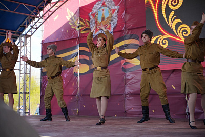 День Победы в парке «Озеро Долгое»