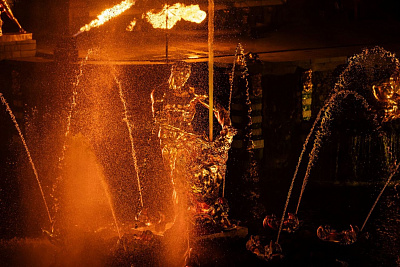 Осенний фестиваль фонтанов